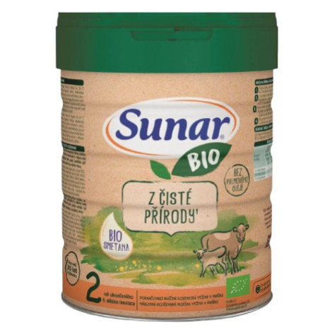 Sunar BIO 2 pokračovací kojenecké mléko 700 g
