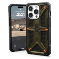 Kryt UAG Monarch, kevlar element green - iPhone 15 Pro (11427811397B)