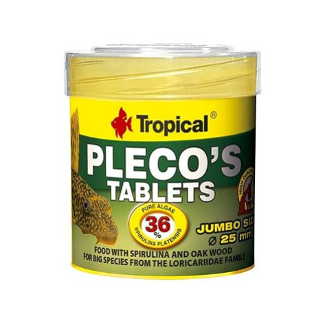 Tropical Pleco's Tablets 50 ml 30 g 11 ks