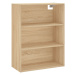 vidaXL Skříň highboard dub sonoma 69,5 x 34 x 180 cm kompozitní dřevo