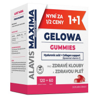 Alavis Maxima Gelowa Gummies + Vitamin C 120 žvýkacích tablet + 60 kapslí