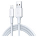 Kabel Lightning na USB UGREEN 2,4A US155, 1,5 m (bílý)