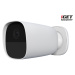 iGET SECURITY EP26 White - WiFi bateriová FullHD kamera, IP65, zvuk,samostatná a pro alarm M5-4G