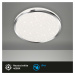 BRILONER LED stropní svítidlo hvězdné nebe, pr. 28 cm, 12 W, chrom BRI 3403-018