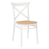 Židle Moreno bílá