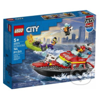 LEGO® City 60373 Hasičská záchranná loď a čln - hra z kategorie City