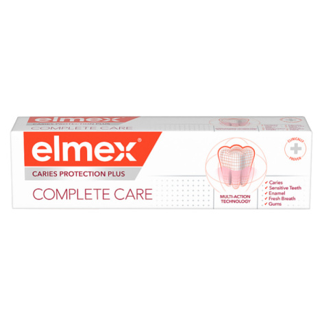 elmex® Caries Protection Plus Complete Care zubní pasta pro kompletní péči 75 ml