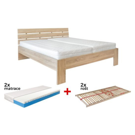 Set UniBed 3 PMR postel vč. matrace a roštu FOR LIVING