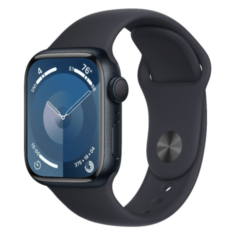 Apple Watch Series 9 GPS 41mm temně inkoustové hliníkové pouzdro s temně inkoustovým sportovním 