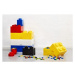 LEGO® úložný box 2 - tmavě zelená 125 x 250 x 180 mm