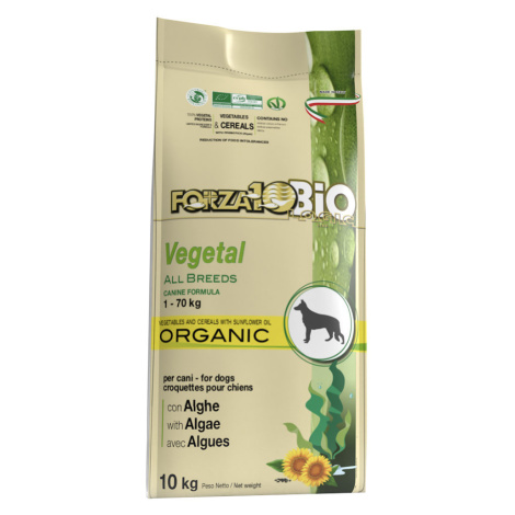 Forza10 Bio All Breeds Vegetal s mořskými řasami - výhodné balení: 2 x 10 kg Forza10 Maintenance Dog