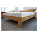 Oak´s Dubová postel Duos 2,5 cm masiv cink - 180x200 cm
