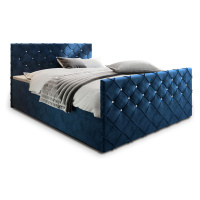 MSL Kontinentální čalouněná postel MARDI (160 x 200 cm) Barva látky: MAGIC VELVET 2316