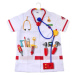 KLEIN Doktorský oblek set bílý plášť + dětské lékařské nástroje