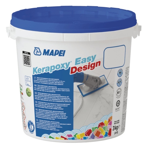 Malta spárovací Mapei Kerapoxy Easy Desing 113 cementově šedá 3 kg