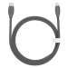 Baseus Jelly kabel USB-C na Lightning, 20W, 1,2 m (černý)