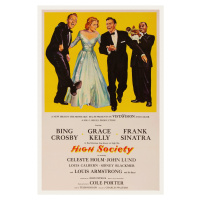 Obrazová reprodukce High Society with Bing Crosby, Grace Kelly & Frank Sinatra, (26.7 x 40 cm)