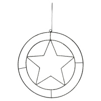 Vánoční závěsná LED dekorace Trinket Star 270 LED, 52 cm