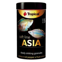 Tropical Asia S 100ml/50g měkké granulované krmivo pro masožravé a všežravé ryby