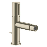 Bidetová baterie Hansgrohe Axor Uno s výpustí kartáčovaný nikl 45210820