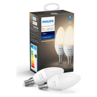Philips SADA 2x LED Stmívatelná žárovka Philips Hue WHITE E14/5,5W/230V 2700K