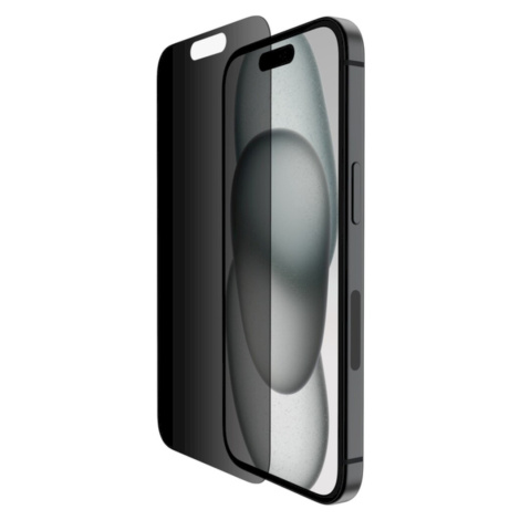 Belkin SCREENFORCE TemperedGlass Privacy Anti-Microbial sklo iPhone 15/14 Pro