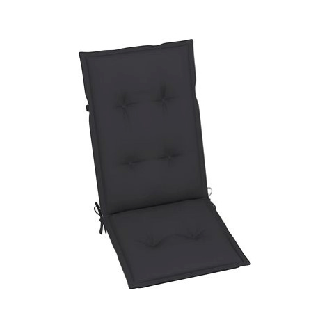 SHUMEE Podušky na zahradní židle 2 ks, 7 × 50 × 120 cm, antracit