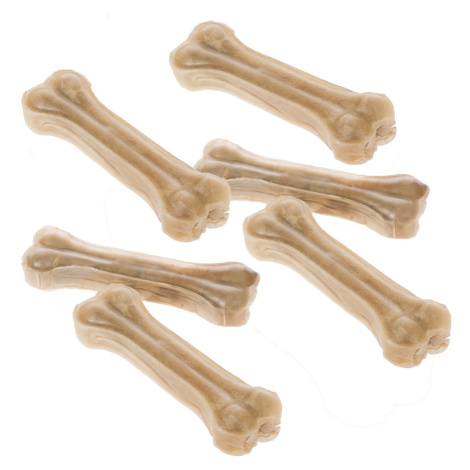 Barkoo lisované kosti ke žvýkání, M - Výhodné balení: 24 x 90 g / 17 cm