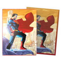 Obaly na karty Dragon Shield Brushed Art Sleeves - Superman – 100 ks