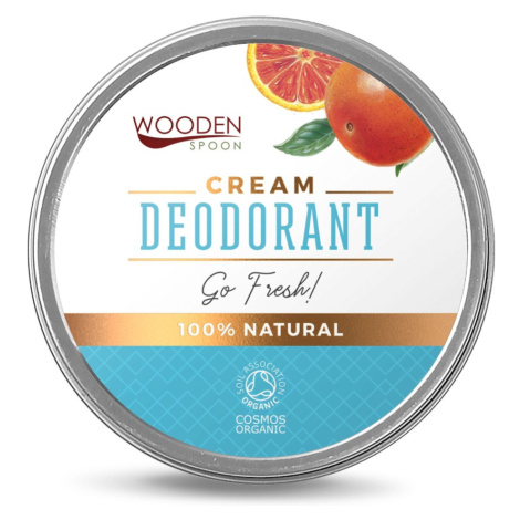 WoodenSpoon Přírodní krémový deodorant Go Fresh 60 ml WOODEN SPOON