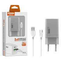 Síťová Nabíječka 30W Kabel Typ-c Usb Pd