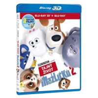 Tajný život mazlíčků 2 3D+2D (2 disky) - Blu-ray