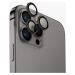 UNIQ OPTIX Aluminium Camera Lens Protector iPhone 15 Pro šedá