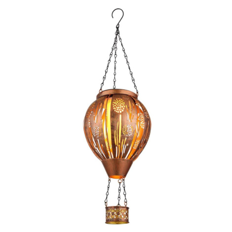 Globo 36140 - LED Závěsná solární dekorace 12xLED/0,02W/3V IP44 létající balón 36140