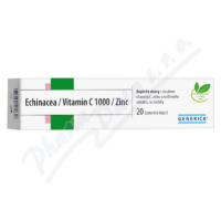 Echinacea/Vitamin C 1000/Zinc Generica eff.tbl.20