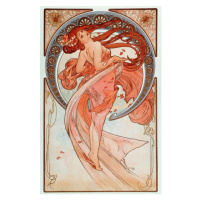 Mucha, Alphonse Marie - Obrazová reprodukce La danse Lithographs series, (26.7 x 40 cm)