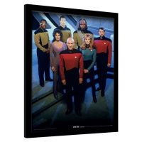 Obraz na zeď - Star Trek: The Next Generation - Enterprise Officers, 30x40 cm