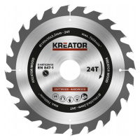 Kreator Příslušenství Kreator pilový kotouč na dřevo 190 mm Pilový kotouč na dřevo Kreator 190mm