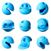 MOLUK MOX 3 zábavná koule modrá 3 ks v balení