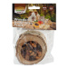 Miska NATURE LAND Nibble plněná ovocem dřevěná 120 g