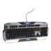 E-blue Mazer Mechanical 729, klávesnice CZ, herní, podsvícená s hnědým spínačem typ drátová (USB