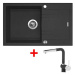 Sinks Linea 780 XC Granblack + Mix 3 P GR