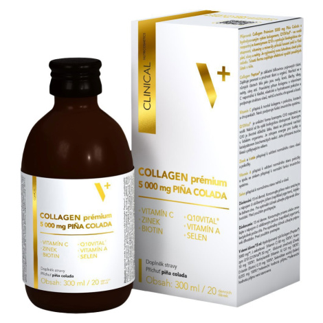 Clinical Collagen prémium 5000 mg, 300 ml, pina colada