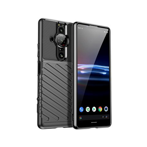 Thunder silikonový kryt na Sony Xperia Pro-I, černý