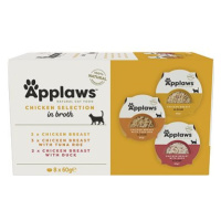 Applaws miska Cat Pot multipack kuřecí výběr 8 × 60 g