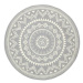 Kusový koberec Celebration 103444 Valencia Grey kruh 140 × 140 o cm