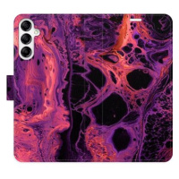 iSaprio flip pouzdro Abstract Dark 02 pro Samsung Galaxy A14 / A14 5G