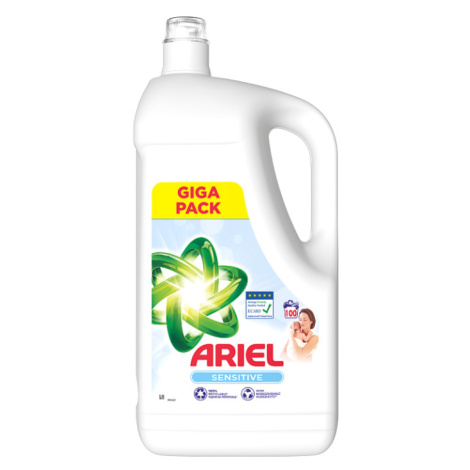 Ariel Tekutý Prací Prostředek, 100 Praní, Sensitive Skin Clean & Fresh