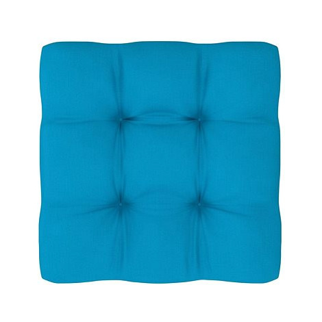 SHUMEE Poduška na pohovku z palet 12 × 60 × 60 cm, modrá