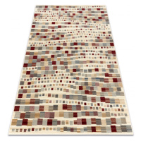 Koberec KILIM 7950/52933 geometrický šedý / béžový